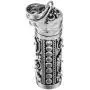 925 Sterling Silver Locket Pillbox Prayer Box Handmade Pendant