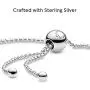 Pandora Jewelry String of Beads Sliding Bracelet Sterling Silver Bracelet Pandora Jewelry String of Beads Sliding Bracelet Sterling Silver Bracelet