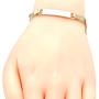 GM Jewelry Personalized 18K Gold Plated Marina/Mariner Link ID Baby Name Bracelet Custom Bracelets for Kids Id Protection Bracelet Baptism for Girls- Boys -6 Inches