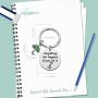 SIDIMELO Inspirational Gifts Mary Poppins Pendant Keychain Anything Can Happen If You Let It Mary Poppins Inspired Jewelry for Women Girls