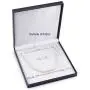 THE PEARL SOURCE Sterling Silver Round White Freshwater Cultured Pearl Double Strand Necklace, Bracelet & Earrings Set in 17-18'' Princess Length for Women THE PEARL SOURCE Sterling Silver Round White Freshwater Cultured Pearl Double Strand Necklace, Bracelet & Earrings Set in 17-18'' Princess Length for Women