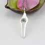 Fashion silver Mass Effect 4 Relay Pendant Necklace Movie Jewelry Gifts