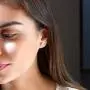 Lab Grown IGI Certified 1/2 Ct Diamond Earrings for Women 10K White Gold HI-SI1-SI2 Quality Made in USA Diamond Solitaire Earrings for Women
