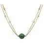 Stellia Coveted Jade Necklace Gold Plated Chain Stellia Coveted Jade Necklace Gold Plated Chain
