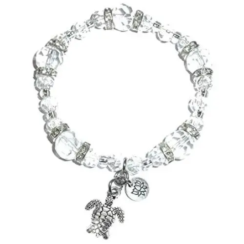 Hidden Hollow Beads Crystal Stretch Charm Bracelet, Women’s Message Dangle, Comes Packaged In A Beautiful Gift Bag Hidden Hollow Beads Crystal Stretch Charm Bracelet, Women’s Message Dangle, Comes Packaged In A Beautiful Gift Bag