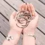 Raysunfook Whenever You Feel Overwhelmed Remember Whose Daughter Granddaughter You are and Straighten Your Crown Bracelet Inspirational Cuff Bangle Gifts