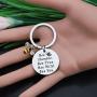 CYTING Bumble Bee Keychain Bee Humble Bee True Bee Wild Bee You Inspirational Keychain Bee Jewelry Motivational Gift