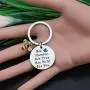 CYTING Bumble Bee Keychain Bee Humble Bee True Bee Wild Bee You Inspirational Keychain Bee Jewelry Motivational Gift