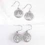 Tree-of-Life-Dangle-Earrings for Women, S925 Sterling Silver Fashion Drop Hook Jewelry Gift Tree-of-Life-Dangle-Earrings for Women, S925 Sterling Silver Fashion Drop Hook Jewelry Gift