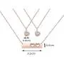Daughter Gifts Mother Daughter Necklace Cubic Zirconia Love Pendant Necklace Mothers Day Gift