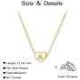 Harlermoon Heart Initial Necklace Letter A to Z 26 Alphabet Pendant Necklace 14K Gold Filled Handmade Dainty Choker Jewelry for Women Girls Harlermoon Heart Initial Necklace Letter A to Z 26 Alphabet Pendant Necklace 14K Gold Filled Handmade Dainty Choker Jewelry for Women Girls