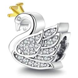 Animal Charms for Pandora Bracelets 925 Sterling Silver Dog Monkey Little Bear Cat Swan Panda Penguin Charms for Bracelets Women Fashion jewelry