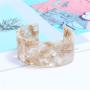 Aineecy Acrylic Leopard Open Cuff Bracelet Mottled Acetate Tortoise Bracelet Bangle Wide Wrap Wristband Jewelry for Women Girls
