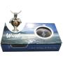 Pearlina Dolphins Necklace Cultured Pearl Oyster Set Silver-tone Plated Cage w/Stainless Steel Chain 18''