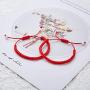 Red String of Fate Good Luck Protection Couples Bracelets for Boyfriend and Girlfriend Him and Her Long Distance Relationships Gifts