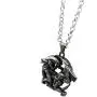 Horror Aliens Pendant Necklaces For Movie Aliens vs Predator Fans Metal Link Chain Jewelry Souvenirs Horror Aliens Pendant Necklaces For Movie Aliens vs Predator Fans Metal Link Chain Jewelry Souvenirs