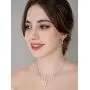 SWEETV Marquise Wedding Jewelry Sets for Bridesmaids,Birdes, Bridal Necklace Earrings Set for Women, Cubic Zirconia Wedding Prom Costume Jewelry Gifts SWEETV Marquise Wedding Jewelry Sets for Bridesmaids,Birdes, Bridal Necklace Earrings Set for Women, Cubic Zirconia Wedding Prom Costume Jewelry Gifts