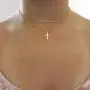 CHESKY 14K Gold Plated Dainty Layered Cross Figaro Chain Necklace Minimalist Sunflower Pendant Necklace Cubic Zirconia Evil Eye Choker Handmade Jewelry for Women CHESKY 14K Gold Plated Dainty Layered Cross Figaro Chain Necklace Minimalist Sunflower Pendant Necklace Cubic Zirconia Evil Eye Choker Handmade Jewelry for Women