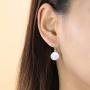 Boma Jewelry Sterling Silver Planet Earth Earrings