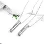 Molike Mom Dad Stainless Steel Urn Necklaces for Women Men Cremation Pendant Necklace for Memorial Ashes Molike Mom Dad Stainless Steel Urn Necklaces for Women Men Cremation Pendant Necklace for Memorial Ashes
