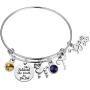 CENWA Sigma Gamma Rho Sorority Bracelet 1922 Sorority Paraphernalia Gift She Believed She Could So She Did Graduation Gifts Greek Sorority Jewelry