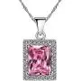 Uloveido Womens Fashion Created Mystic Topaz Big Emerald Cut Pendant Necklace Clip on Stud Earrings Solitaire Ring Set Rainbow Crystal Wedding Jewelry Set Gift T483 Uloveido Womens Fashion Created Mystic Topaz Big Emerald Cut Pendant Necklace Clip on Stud Earrings Solitaire Ring Set Rainbow Crystal Wedding Jewelry Set Gift T483