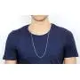 Quadri - Rope Chain Diamond-Cut in 925 Sterling Silver Italian 2mm Solid Necklace for Men Women Boys Girls - 16 to 30 inch - Premium Quality Certified Made in Italy - Gift Box Included