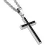Honeystore Unisex Titanium Steel Rolo Chain Crucifix Cross Pendant Easter Prayer Necklace Honeystore Unisex Titanium Steel Rolo Chain Crucifix Cross Pendant Easter Prayer Necklace