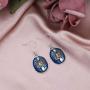 POTIY The Vampire Earrings with Salvatore Damon Stefan Pendant Y Necklace Gift for Fans