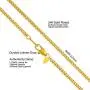 Lifetime Jewelry 2.2mm Curb Link Chain Necklace for Women & Men 24k Gold Plated Lifetime Jewelry 2.2mm Curb Link Chain Necklace for Women & Men 24k Gold Plated