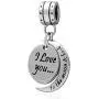 Sambaah 925 Sterling Silver Love Charm I Love You to The Moon and Back Pendant Fit Pandora Bracelets Sambaah 925 Sterling Silver Love Charm I Love You to The Moon and Back Pendant Fit Pandora Bracelets
