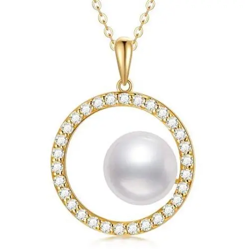 SISGEM 14K Gold Pearl Necklace for Women Pearl Pendant Necklace Dainty Jewelry Anniversary Mothers Day Present for Her, Mom, Wife SISGEM 14K Gold Pearl Necklace for Women Pearl Pendant Necklace Dainty Jewelry Anniversary Mothers Day Present for Her, Mom, Wife