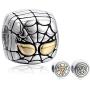 EVESCITY Rare Super Hero 925 Sterling Silver Bead for Charms Bracelets for Charm Bracelets Best Jewelry Gifts for Comic Fans