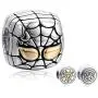 EVESCITY Rare Super Hero 925 Sterling Silver Bead for Charms Bracelets for Charm Bracelets Best Jewelry Gifts for Comic Fans