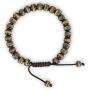 Hands Of Tibet Tibetan Prayer Mala Embedded Medicine Bracelet Yoga Healing Beads Adjustable Wrist Mala Many Color Choices (Black)
