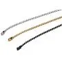 SINLEO Titanium Stainless Steel Small Beads Ball Chain Necklace for Men Women 18-38 Inches Silver Black Gold SINLEO Titanium Stainless Steel Small Beads Ball Chain Necklace for Men Women 18-38 Inches Silver Black Gold