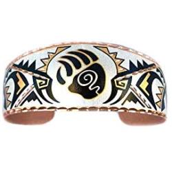 Copper Cuff Bear Claw Wrist Bracelet Southwest Native Apache Design Origin.