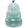 Guan Yin Pendant | Guan Yin Necklace | Kuan Yin Pendant | Jade Pendant | Kuan Yin Pendant | Kwan Yin Necklace | Guanyin Necklace | Grade A Jadeite Jade, 26'' Adjustable Rope ( 54..5mm High)