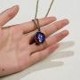 Holibanna Universe Necklace Galaxy Pendant Necklace Outer Space Necklace Glow in the Dark Planet Necklace Planet Jewelry for Women Men Style 1