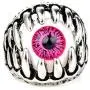 HSQYJ Evil Devil Eye Gothic Dragon Claw Ring Vintage Hell Demon Gem Stone Biker Punk Ring Aniversary Religious Good Luck Protection Jewelry Gift