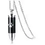 BEANS Stainless Steel The Bullet Urn Necklace for The Dog paw Keepsake Memorial Cremation Jewelry BEANS Stainless Steel The Bullet Urn Necklace for The Dog paw Keepsake Memorial Cremation Jewelry