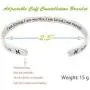 RENYILIN Creative Cuff Bracelet, Zodiac Bracelet, Inspirational Stainless Steel Bracelet for Men and Women
