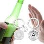 FUSTMW AA AA Yearly Medallions Keychain 1 2 3 4 5 6 Years Sobriety Gifts AA Serenity Prayer Addiction Recovery Gifts