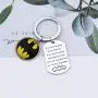 WSNANG Batman Movie Inspired Gifts DC Superhero Gifts Dark Knight Batman Keychain Batman Fans Fandom Jewelry WSNANG Batman Movie Inspired Gifts DC Superhero Gifts Dark Knight Batman Keychain Batman Fans Fandom Jewelry