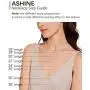 ASHINE 925 Sterling Silver 1mm & 0.8 Italian Box Chain Necklace 16'' - 30'' with Silver Polishing Cloth ASHINE 925 Sterling Silver 1mm & 0.8 Italian Box Chain Necklace 16'' - 30'' with Silver Polishing Cloth