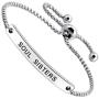SOUSYOKYOSAM Soul Sisters Motivational Gift Inspirational Cuff Bracelet Adjustable Bangle Jewellery