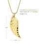 Cremation Jewelry Urn Necklace for Ashes with Angel Wing Charm Heart Eternity Stainless Steel Cremation Necklace