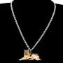 DOWAY Acrylic Handsome German Shepherd Necklace Dog Pendant Fashion Pet Jewelry for Women Girls Party Gifts DOWAY Acrylic Handsome German Shepherd Necklace Dog Pendant Fashion Pet Jewelry for Women Girls Party Gifts
