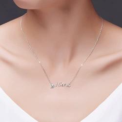 925 Sterling Silver Arrow Heart Cardiogram Lifeline Pulse Heartbeat Pendant Necklace for Women Teen Girls Birthday Gift, 18 inch + 2 inch