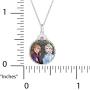 Disney Frozen 2 Sterling Silver Pendant Necklace, 18''